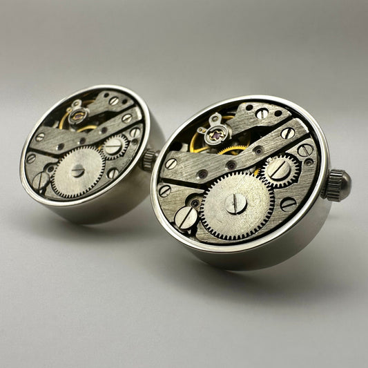 Best Valentine's Day Gift for Men: Unique Cufflinks Made from Watch Movements